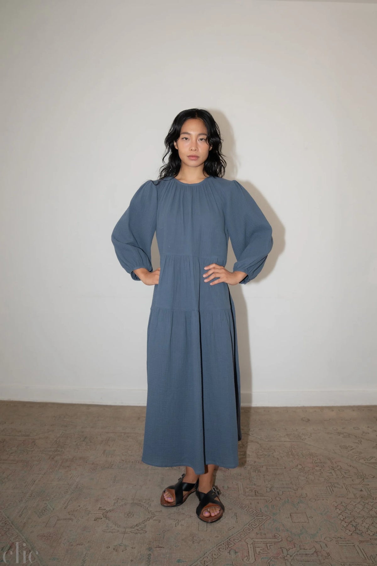 Nella Dress in Blue, from ZII Ropa