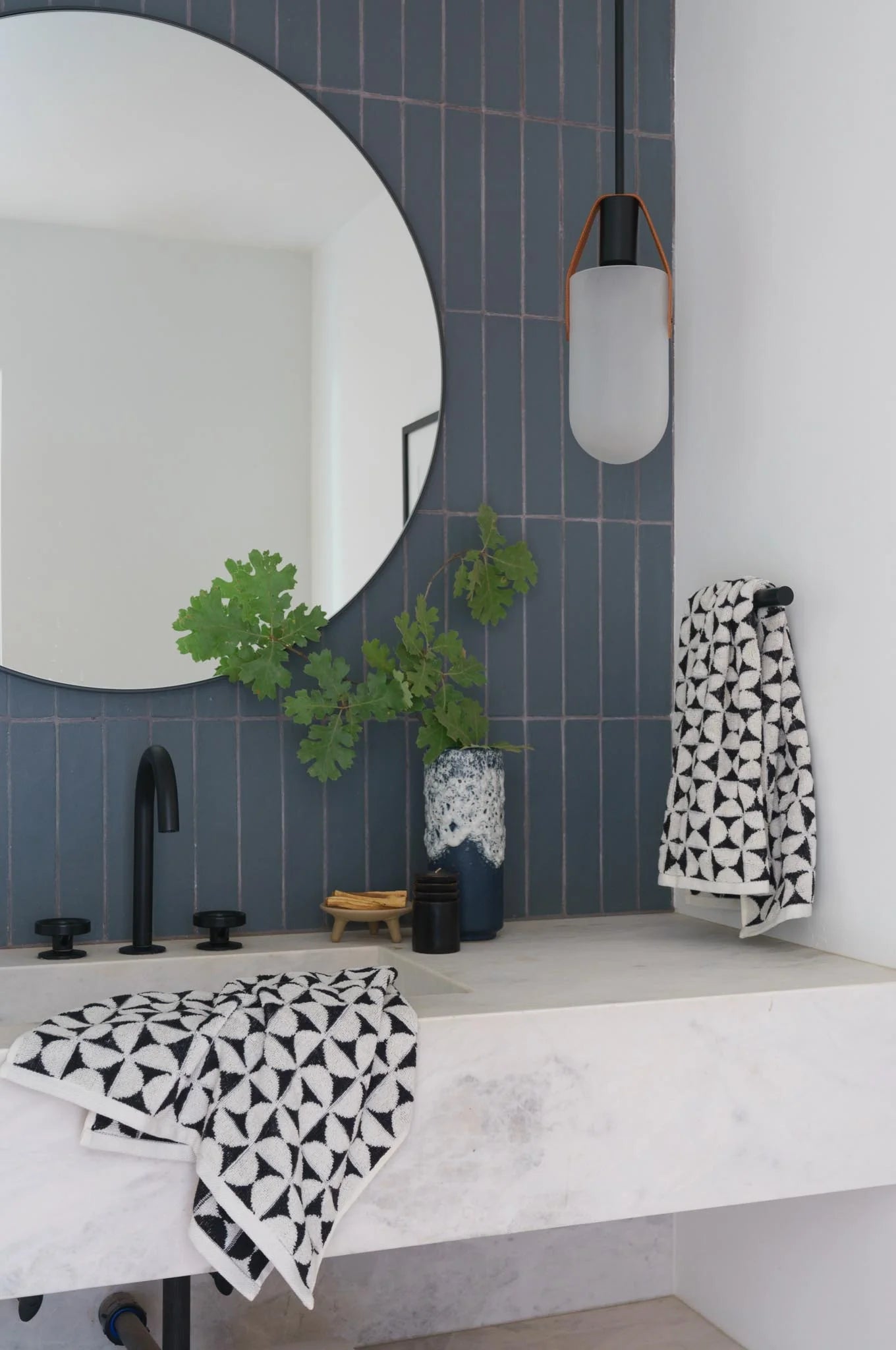 Terry Harper Hand Towel in Merteorit, from House No.23