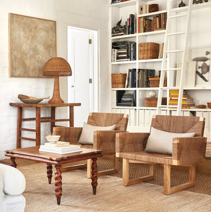 Textura Lounge Chair in Natural, from Woven Shop
