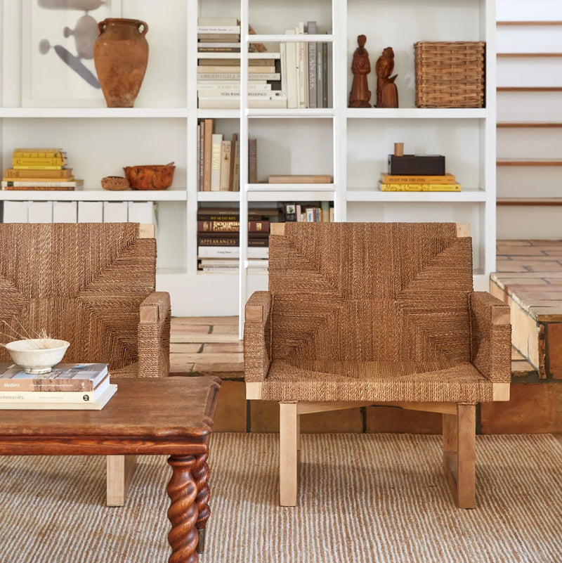 Textura Lounge Chair in Natural, from Woven Shop