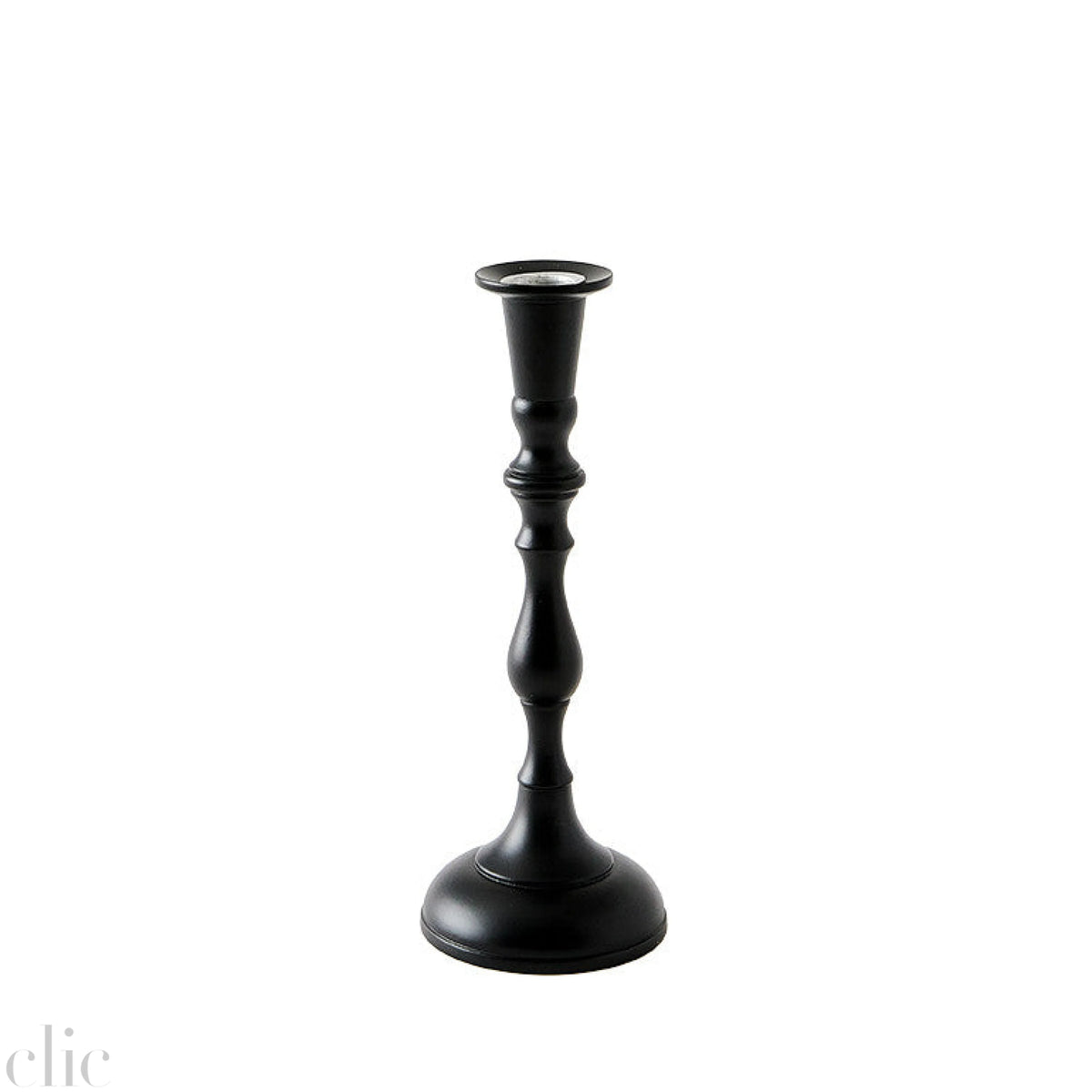 Georgian Candlestick No. 5 in Black, from Sir Madam
