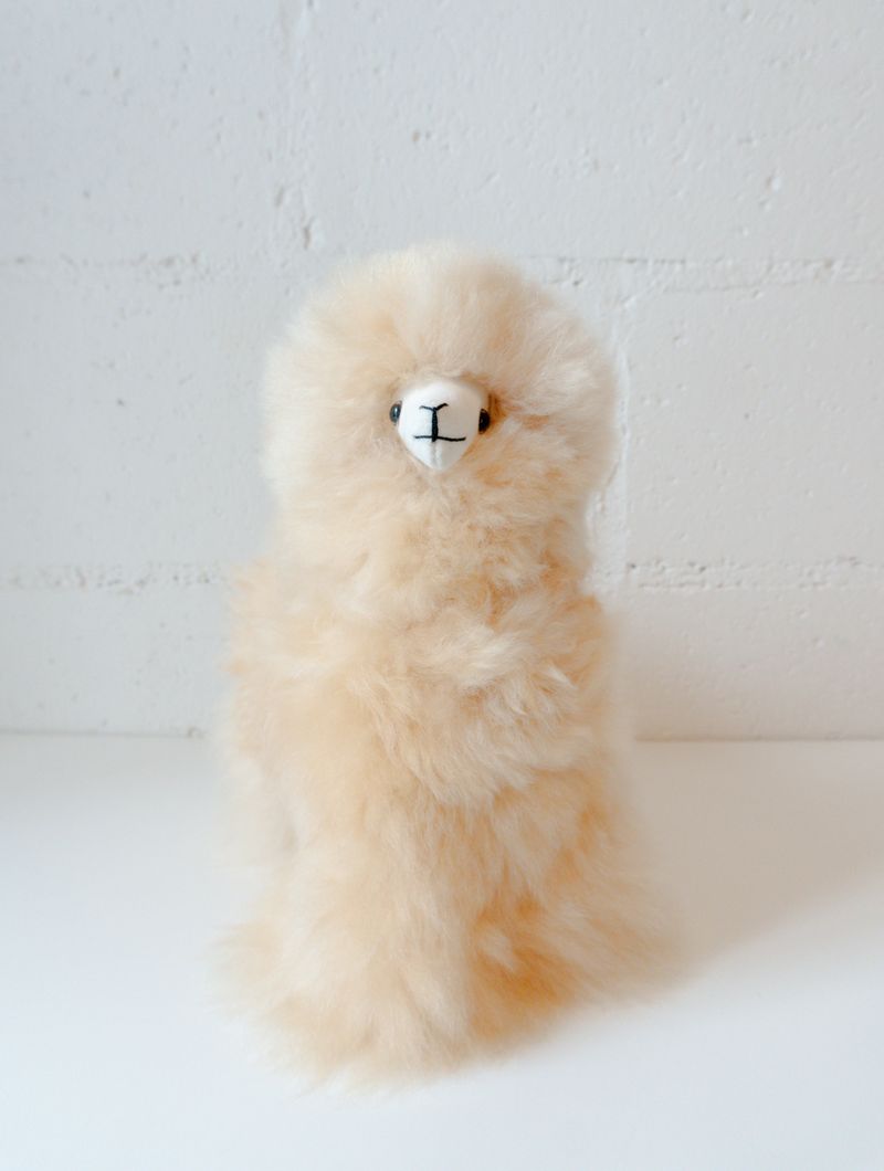 Medium Llama in Beige, from Inspire Peru