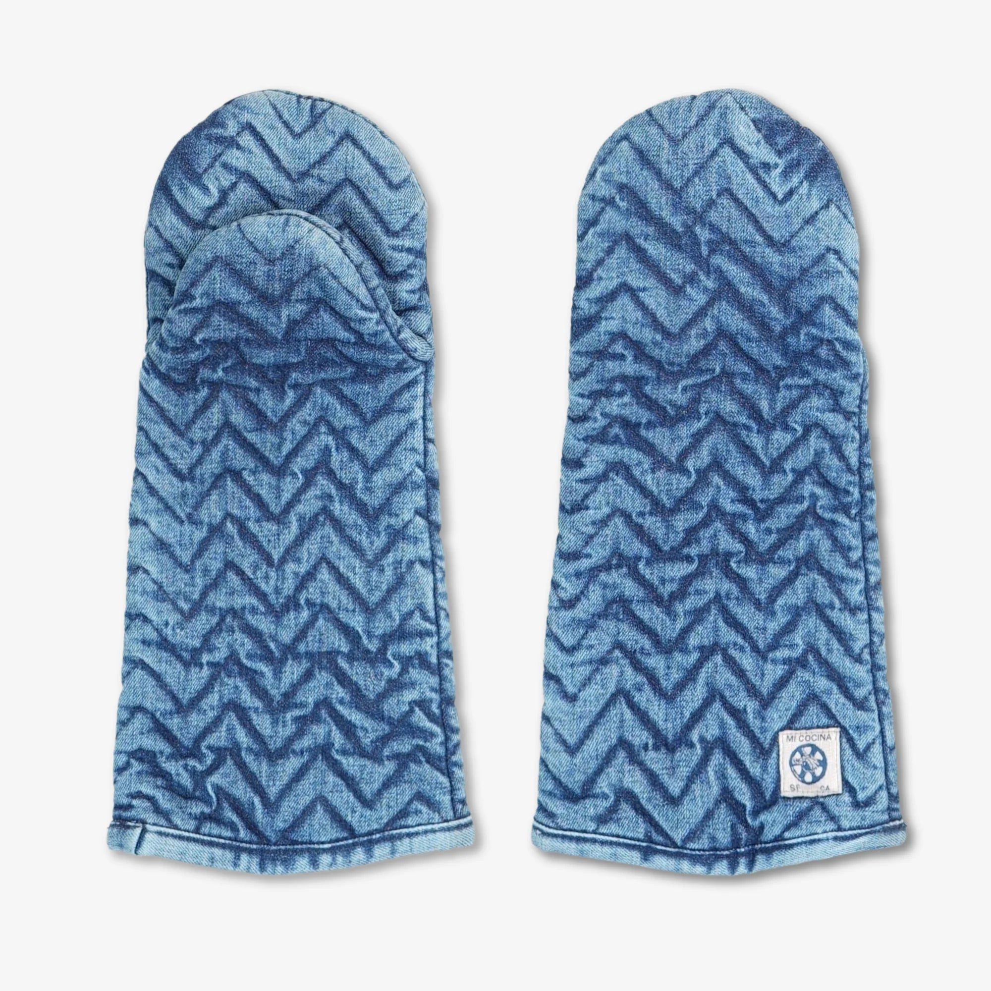 Herringbone Oven Mitt in Medium Vintage, from Mi Cocina