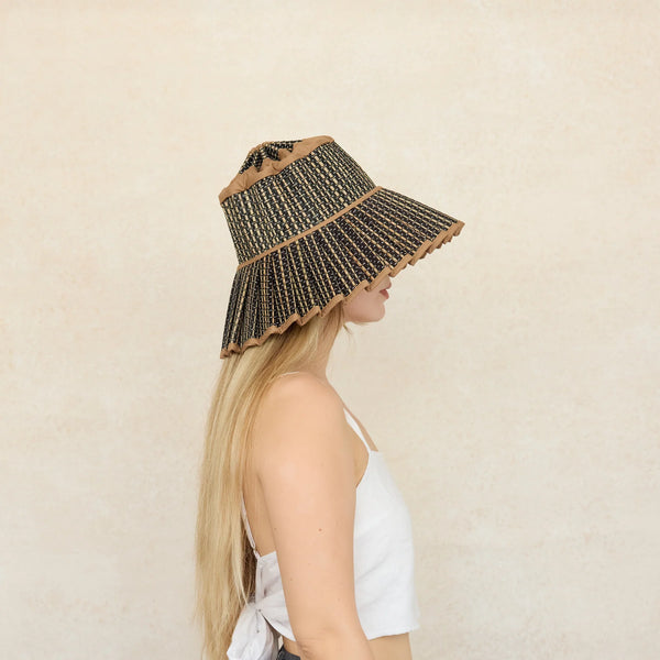 Island Capri Maxi Hat in Nara, from Lorna Murray