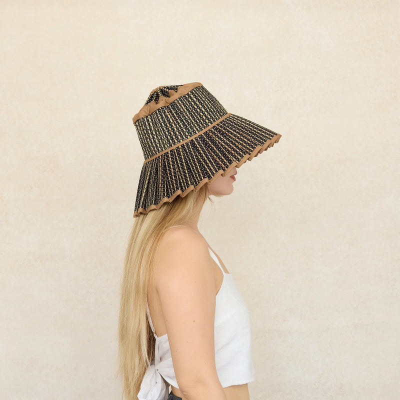 Island Capri Maxi Hat in Nara, from Lorna Murray