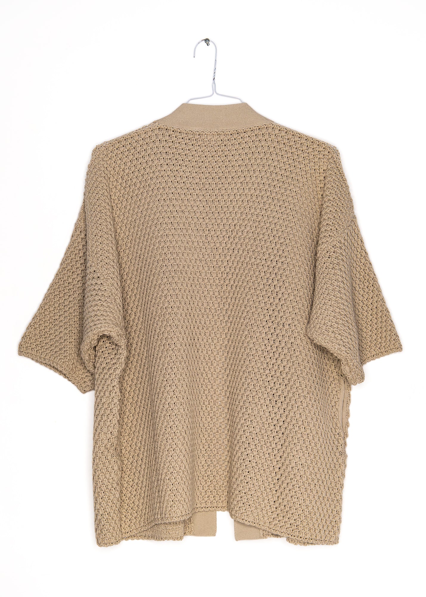 Cardigan in Sand, from Lamberto Losani