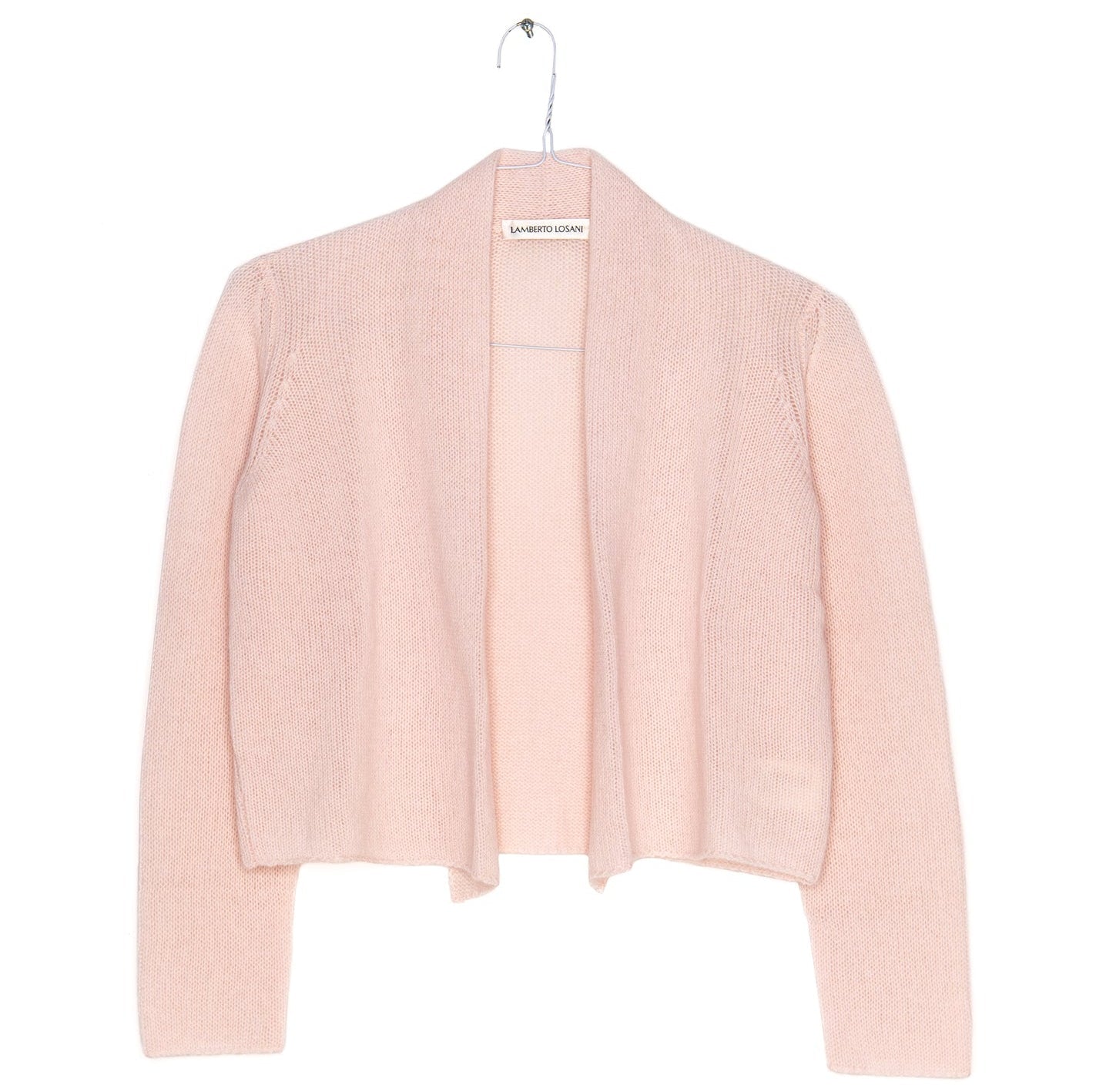 Cashmere Cardigan in Pink, from Lamberto Losani