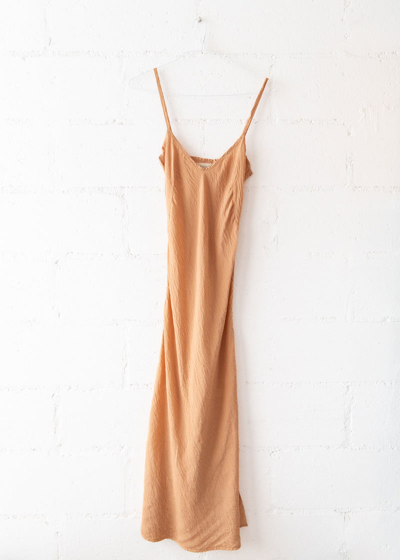 Carmel Slip Dress in Latte, from 9 Seed