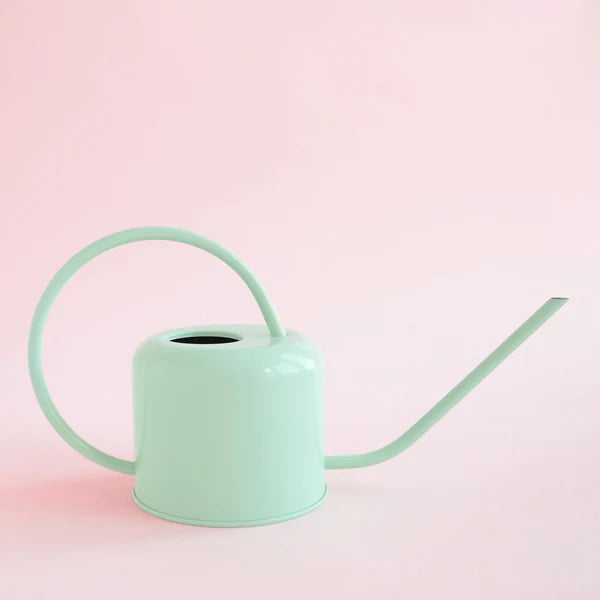 Cascade Metal Watering Can in Lagoon, from Jungle Club