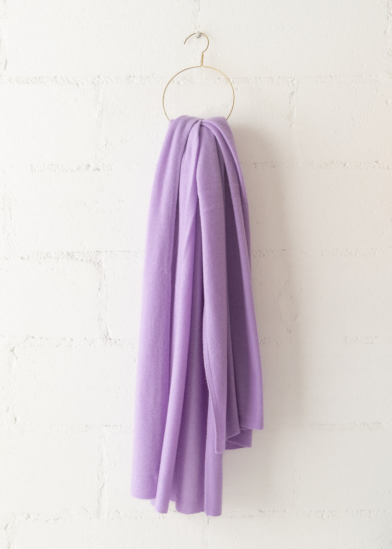 Cashmere Travel Wrap in Purple Haze, from White &  Warren