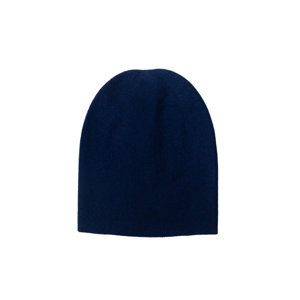 Cashmere Cliff Hat in Navy, from Meg Cohen
