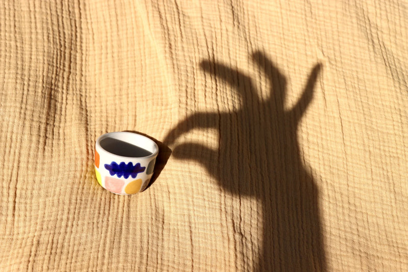 Mottle Stoneware Ceramic Pinch Pot, from donna Wilson
