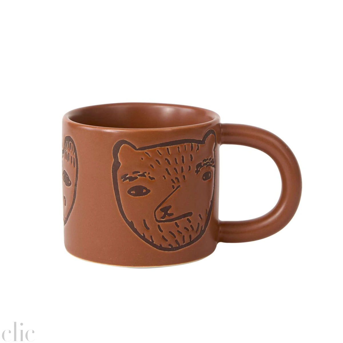 Bear Mug in Brown