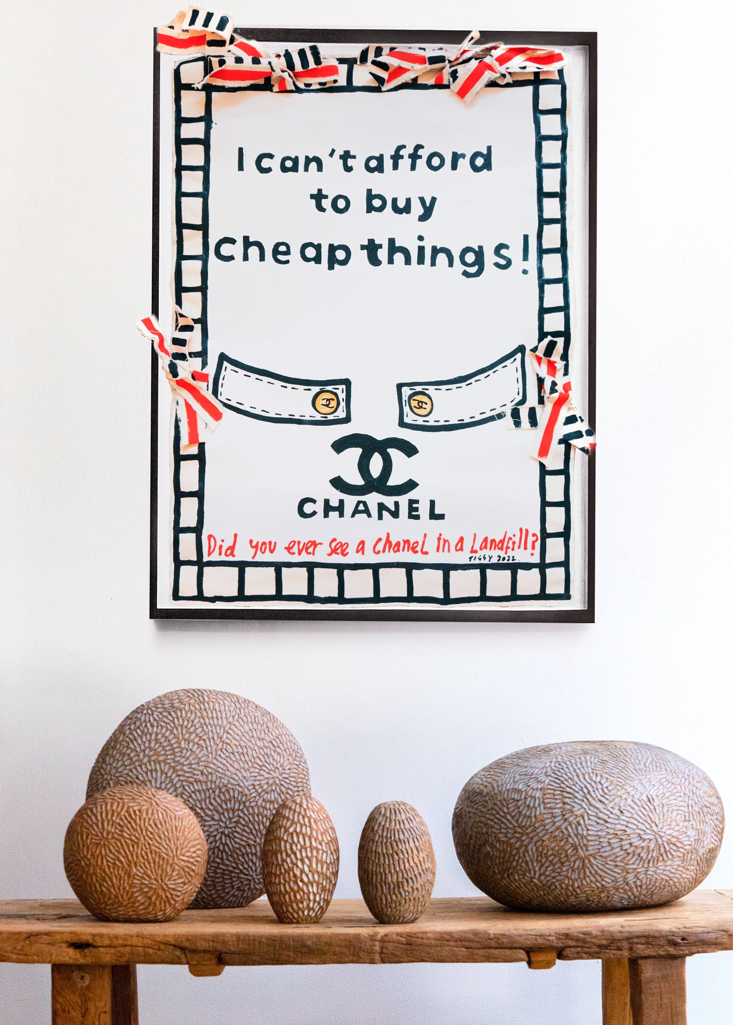 Chanel "I Can't Afford to Buy Cheap Thing!" by Tiggy Ticehurst