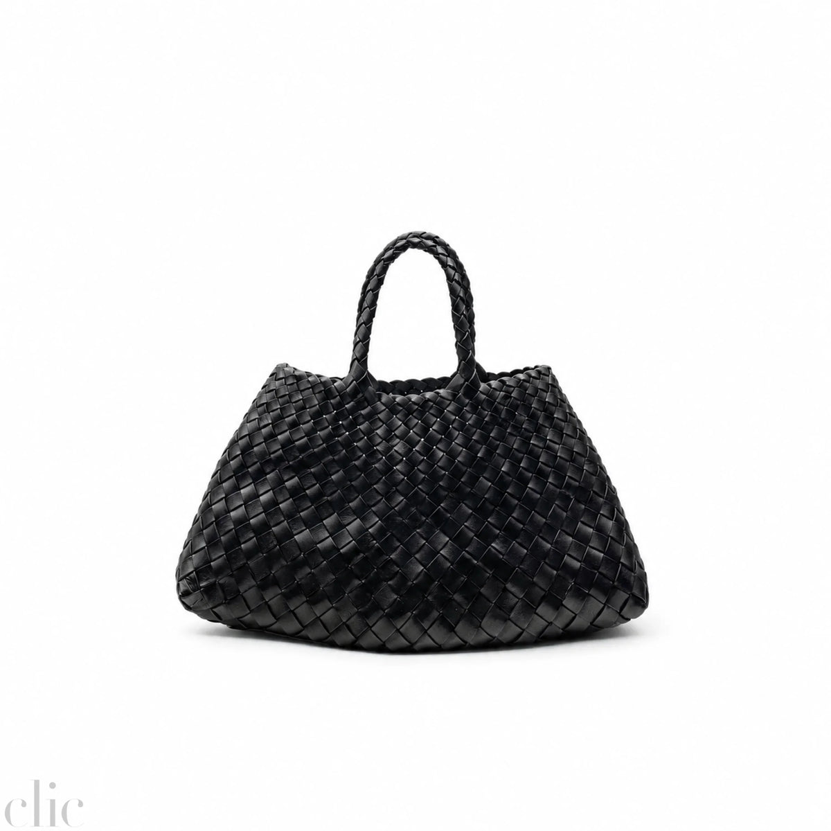 Small Santa Croce Bag in Black, from Dragon Diffusion