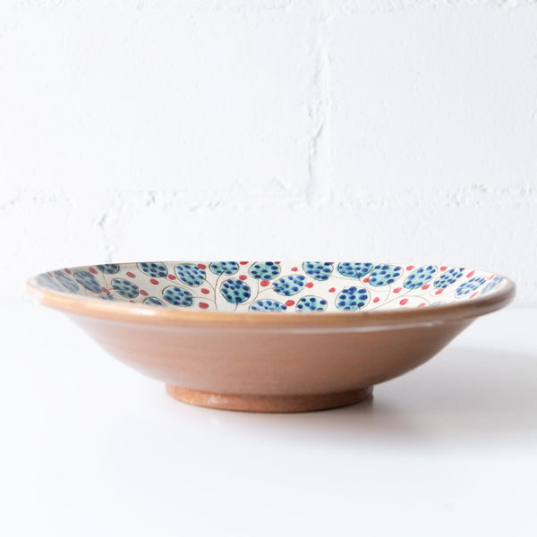 Ceramic Cherry Serving Plate, from Kiliim