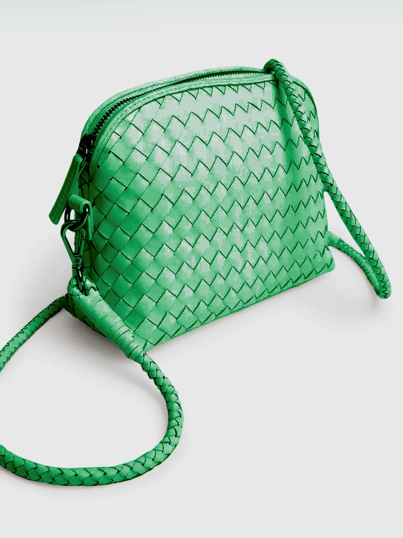 Chunky Fellini Pochette in Parrot Green, from Dragon Diffusion