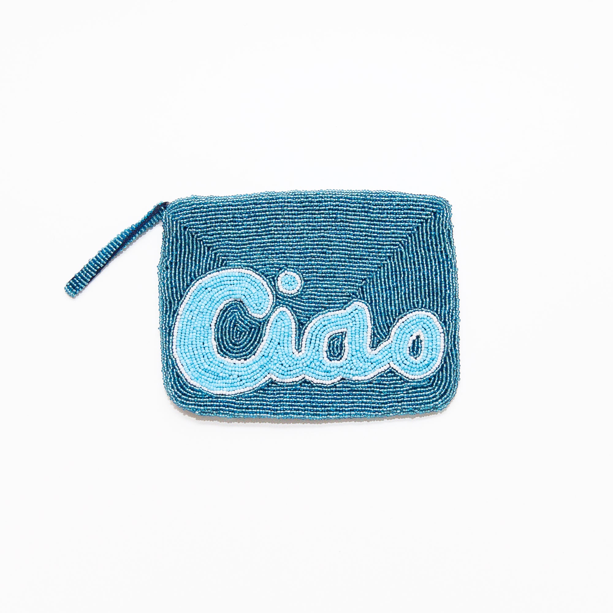Ciao Mini Beaded Purse in Blue, from The Jacksons
