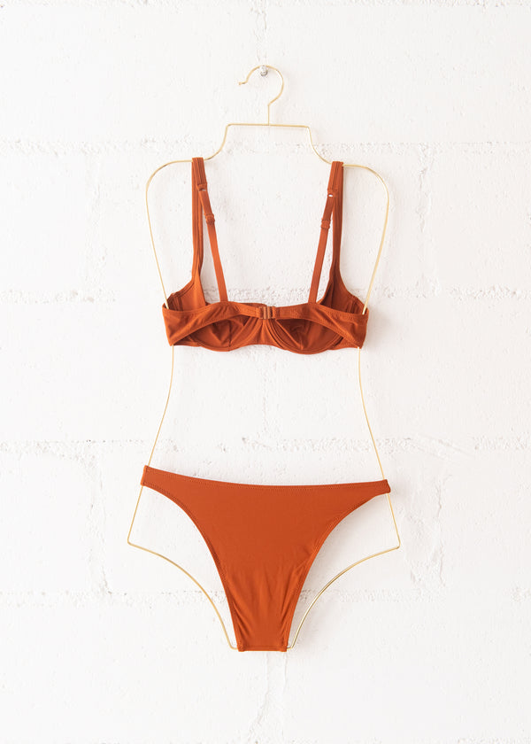 Cinquantasei Bikini in Terracotta, from Lido