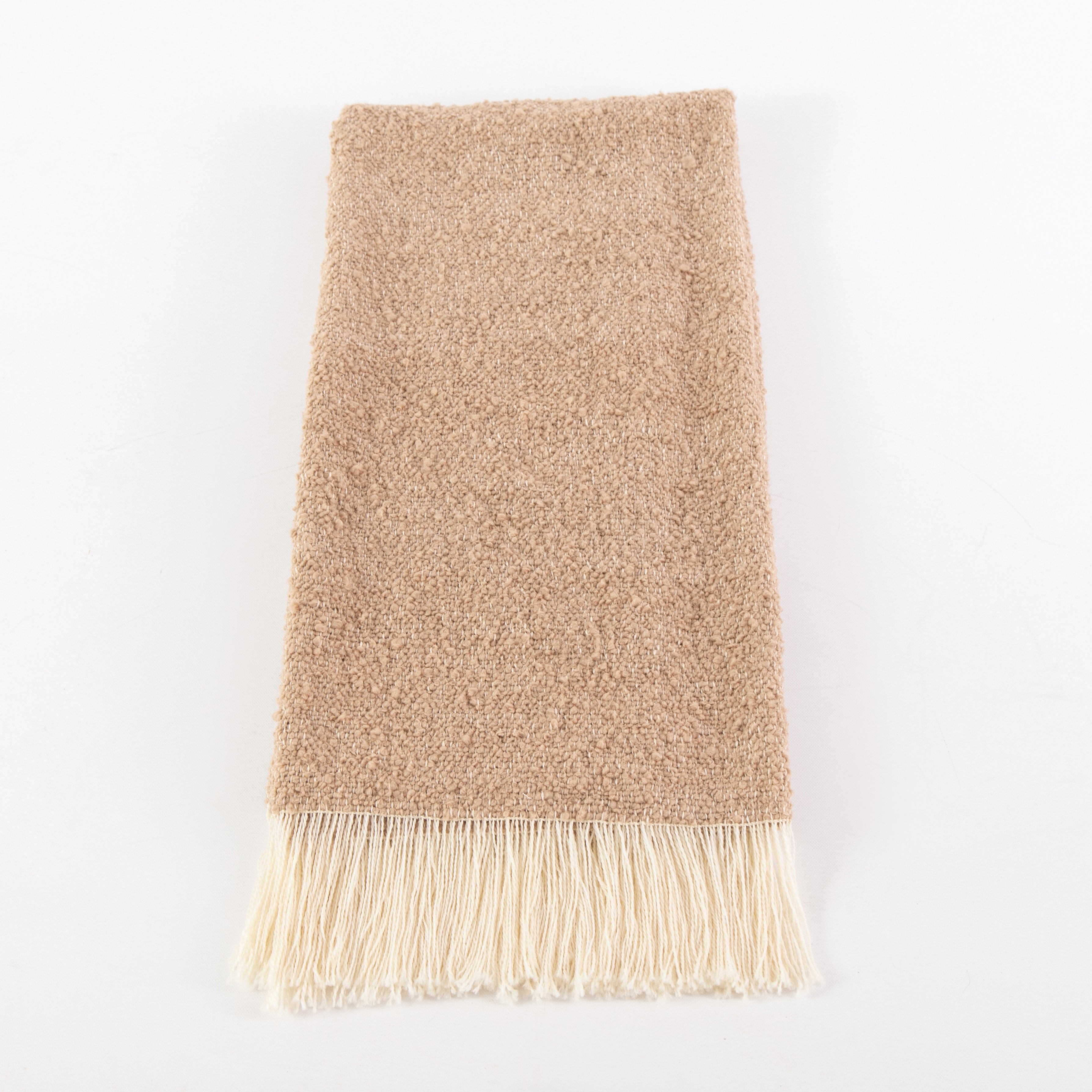 Claro Throw in Beige, from Identidad Argentina