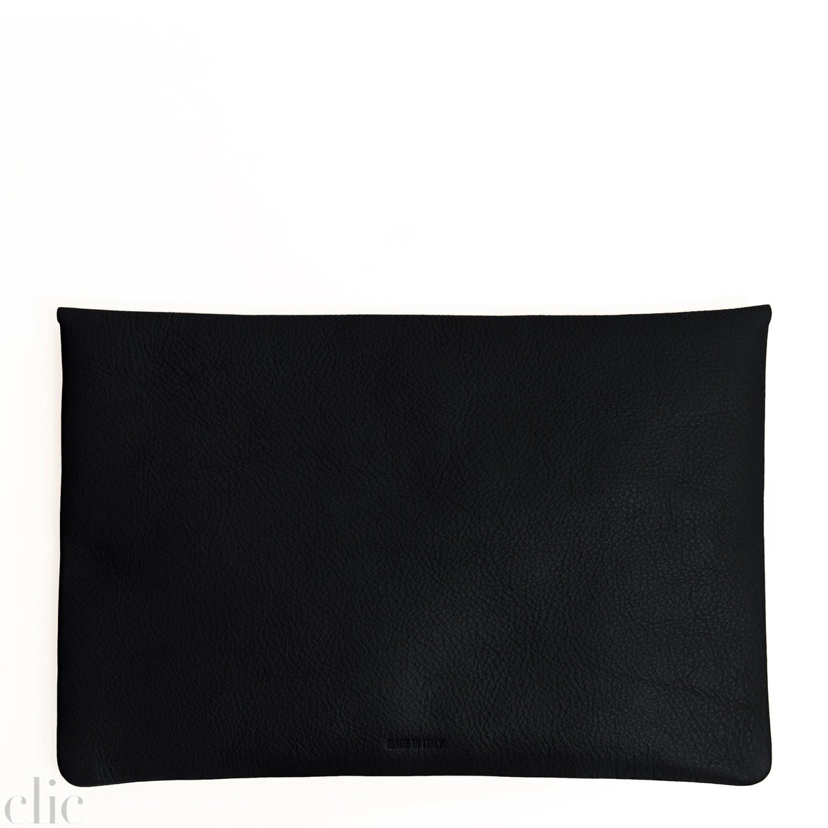Classic Envelope in Black, from IL Bisonte