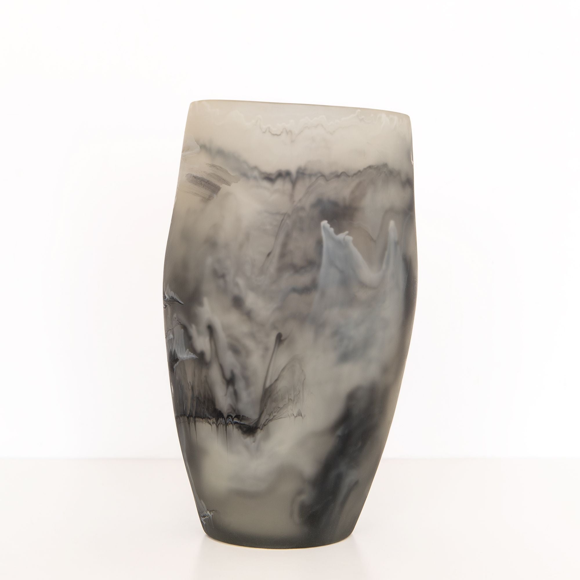 Classical Vase in Black Swirl, from Nashi Home