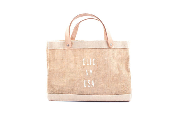 Clic NY Petite Market Bag in Natural, from Apolis