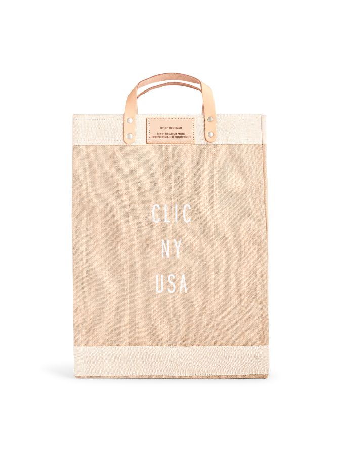 Clic NY Market Bag in Natural, from Apolis