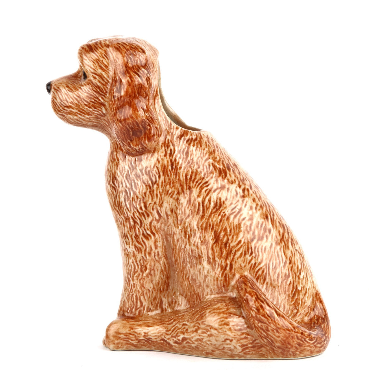 Cockapoo Dog Flower Vase, from Quail Ceramics