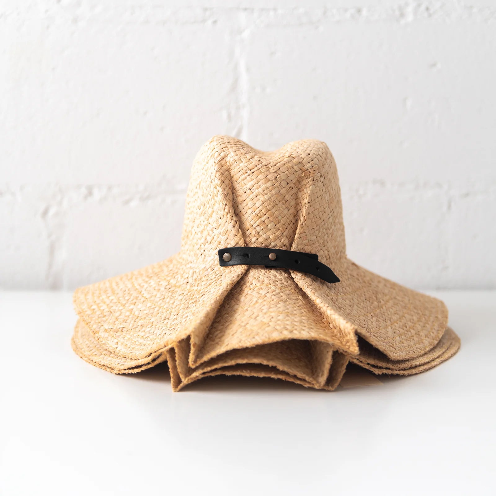 Commando Hat in Natural with Black Strap, from Lola Hats