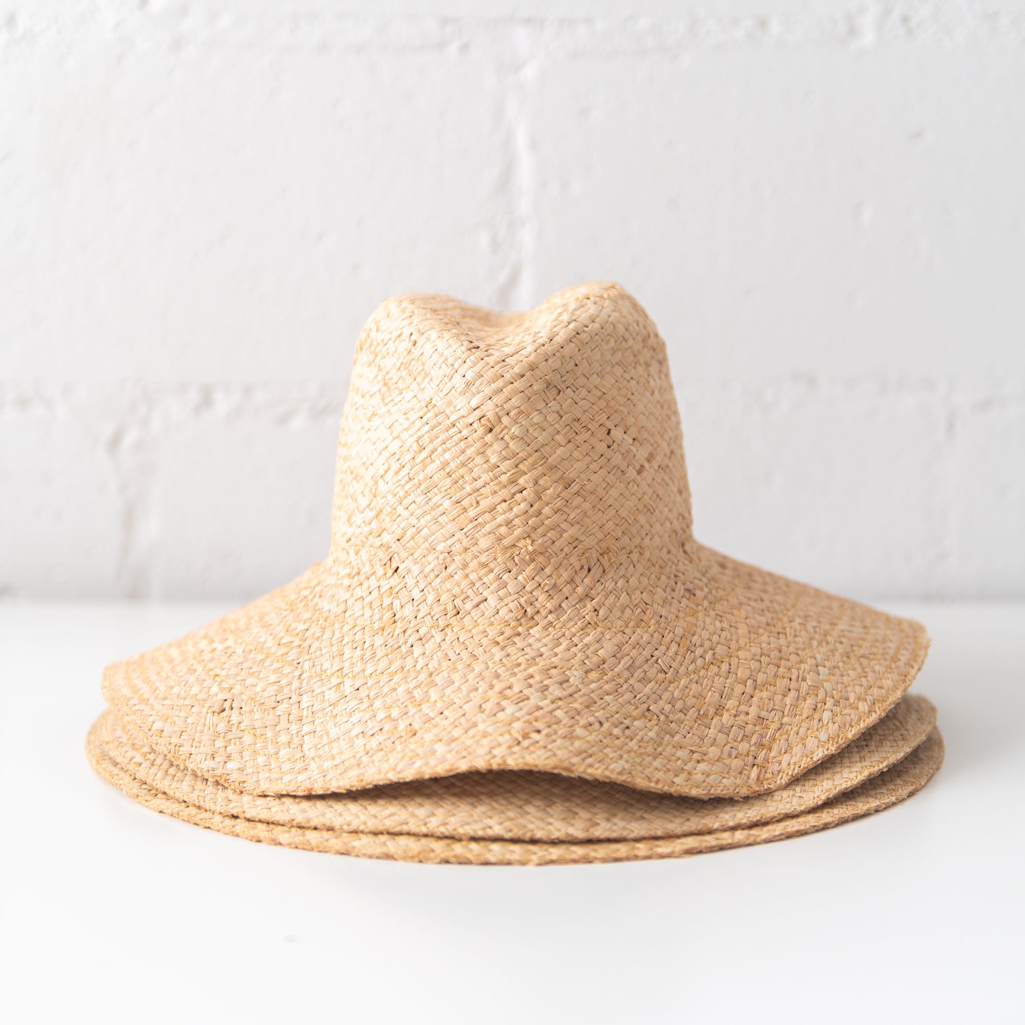 Commando Hat in Natural with Brown Strap, from Lola Hats
