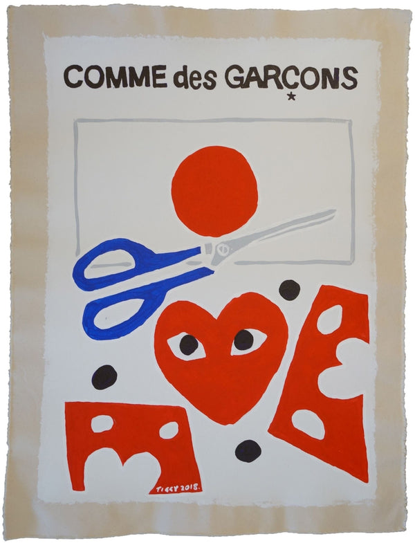 Comme De Garçons 1 by  Tiggy Ticehurst