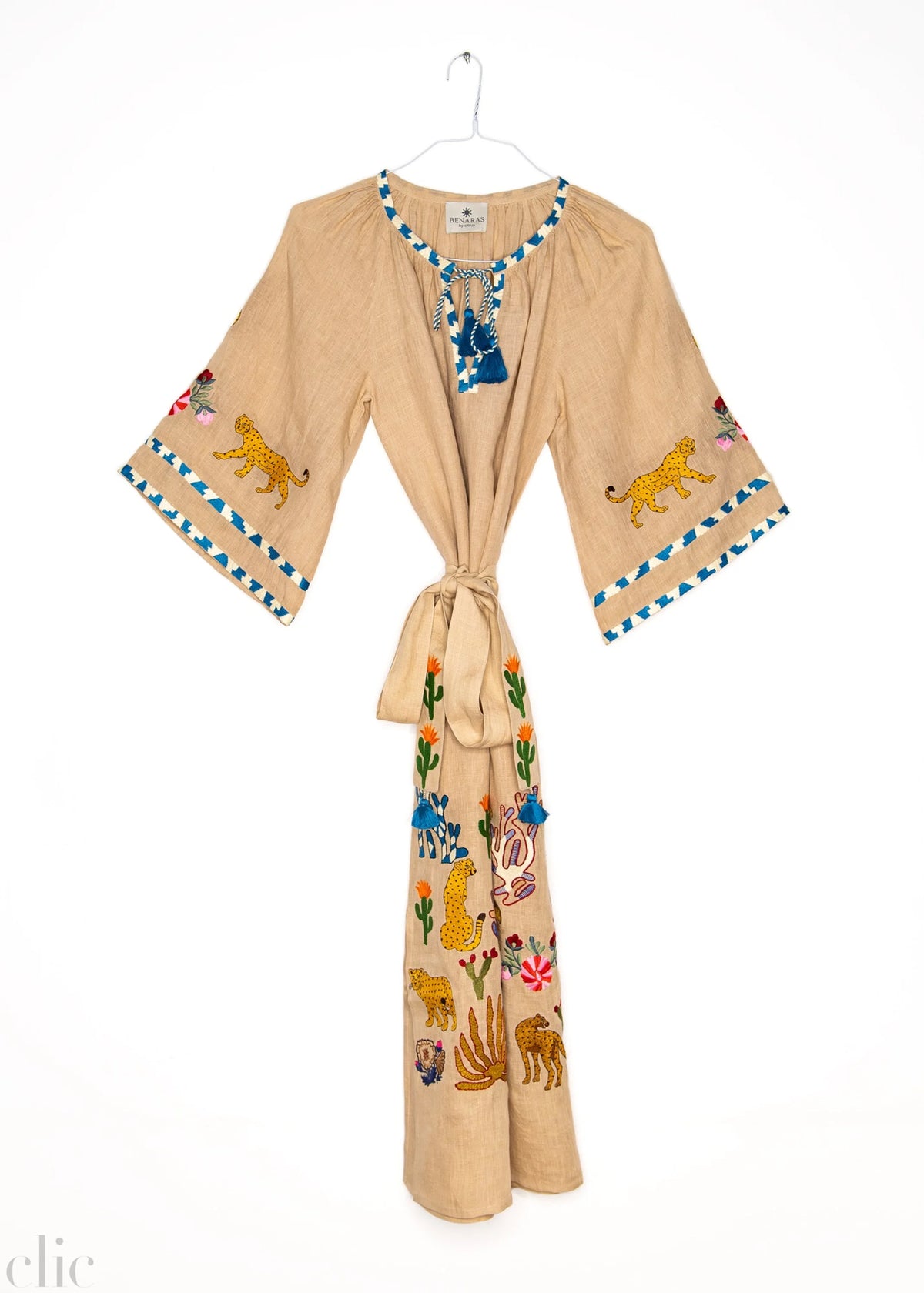 Congo Veronica Dress in Beige, from Benaras by Citrus