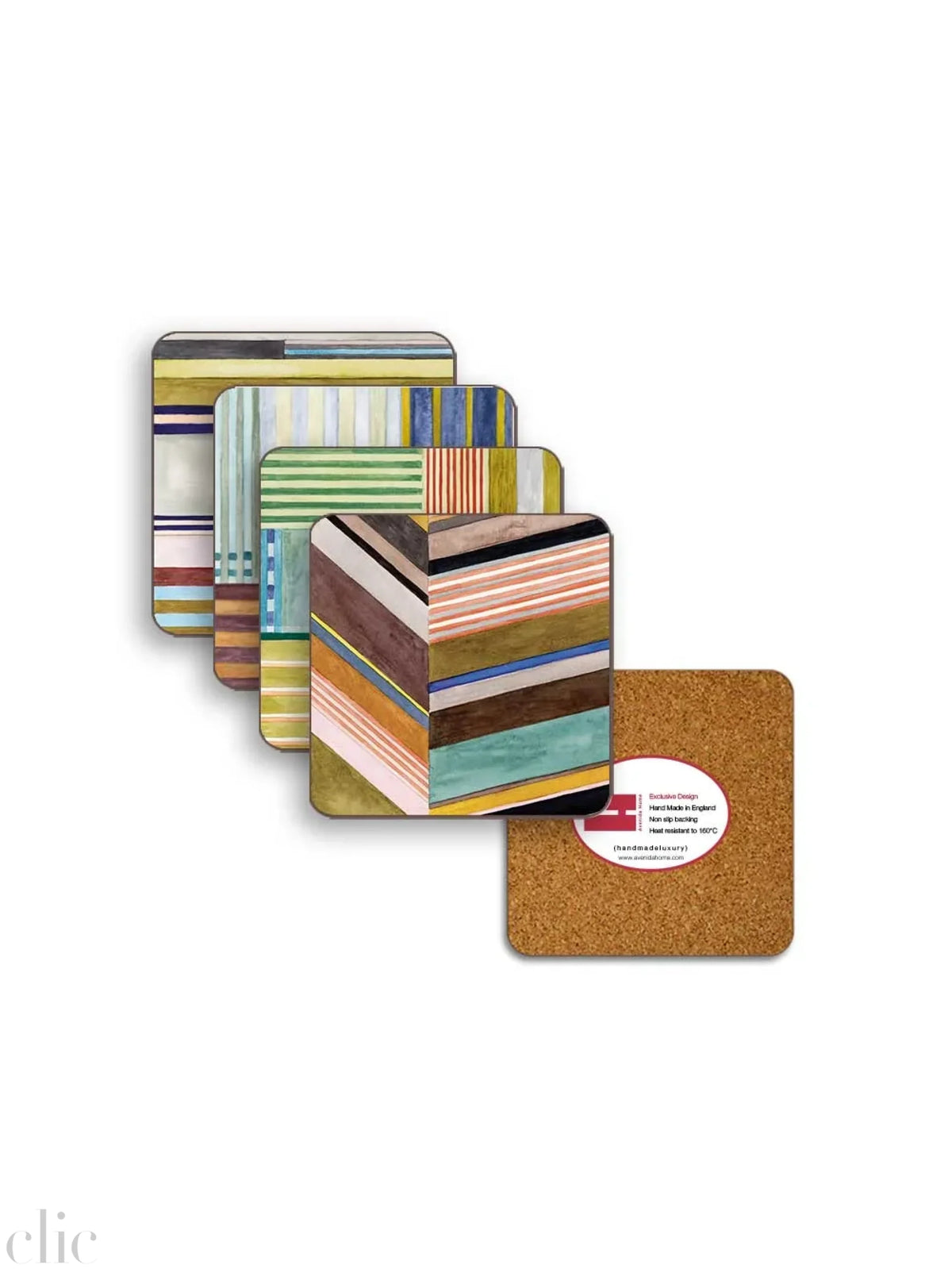 Set of 4 Converge Coasters