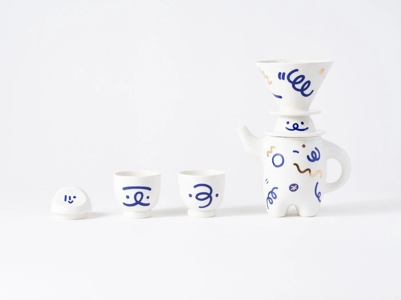 Brew Buddy Tea and coffe Pot Set, from Intent