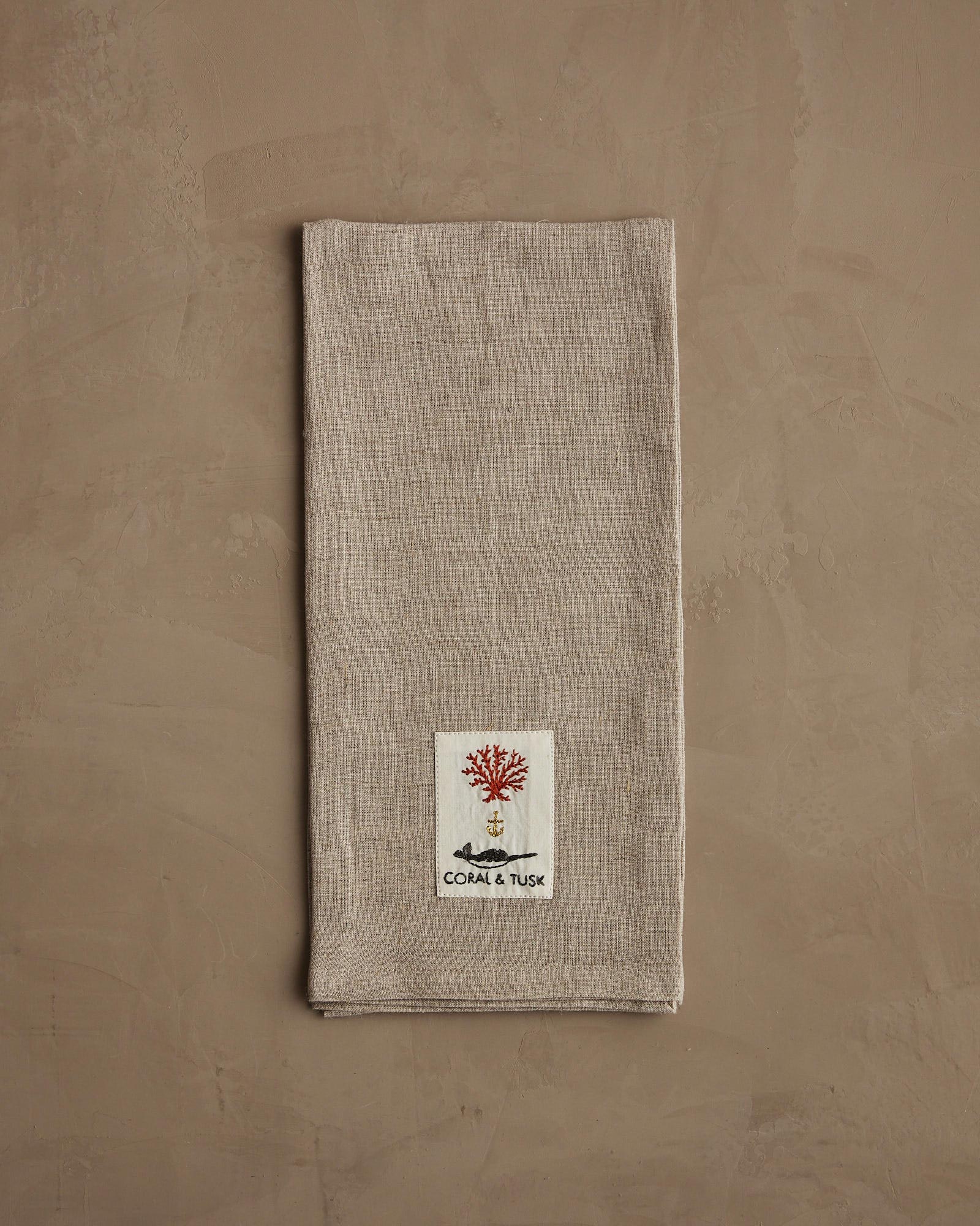 Mushroom Tea Towel, from Coral & Tusk