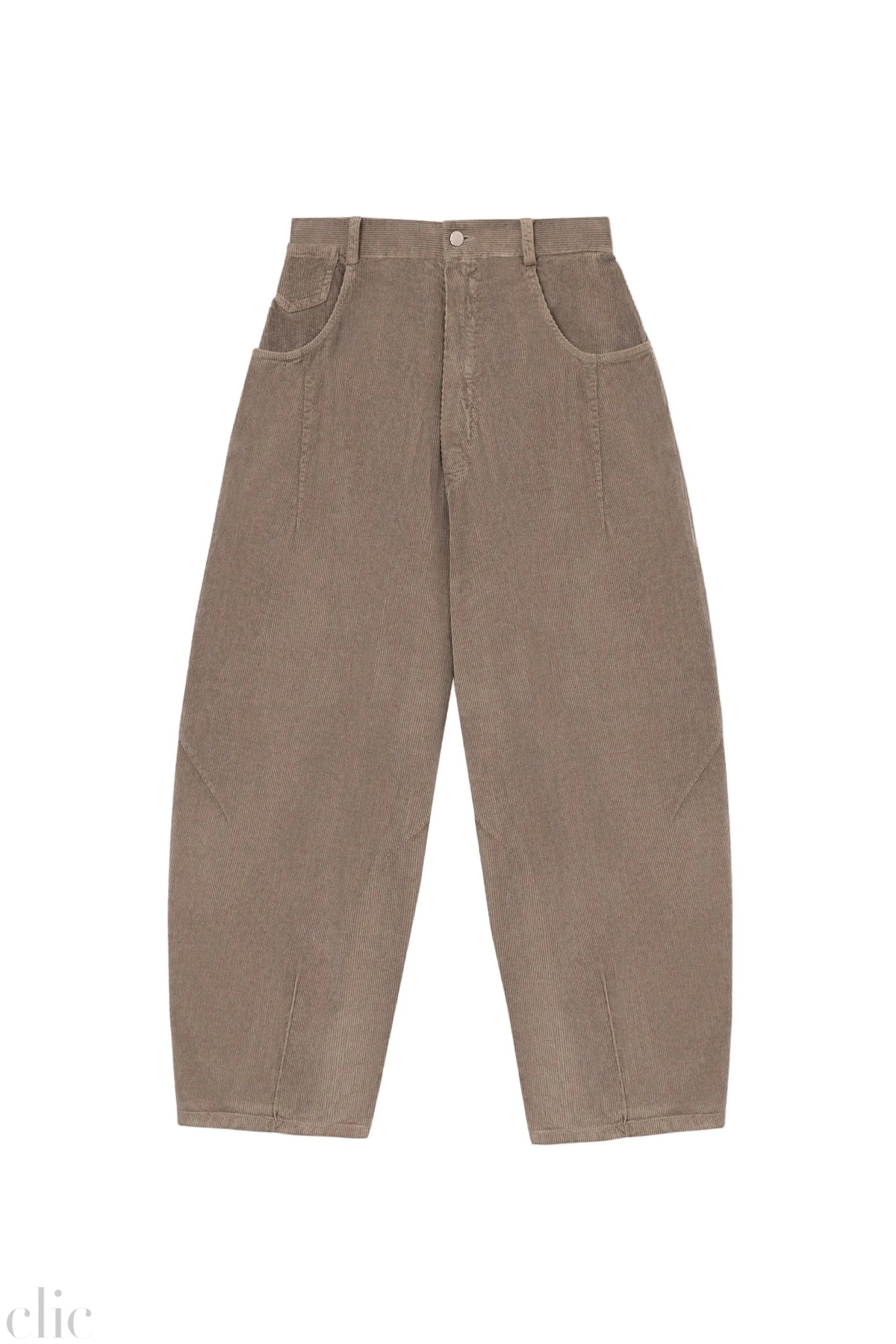 Corduroy Baggy Pants in Salvia, from Cordera