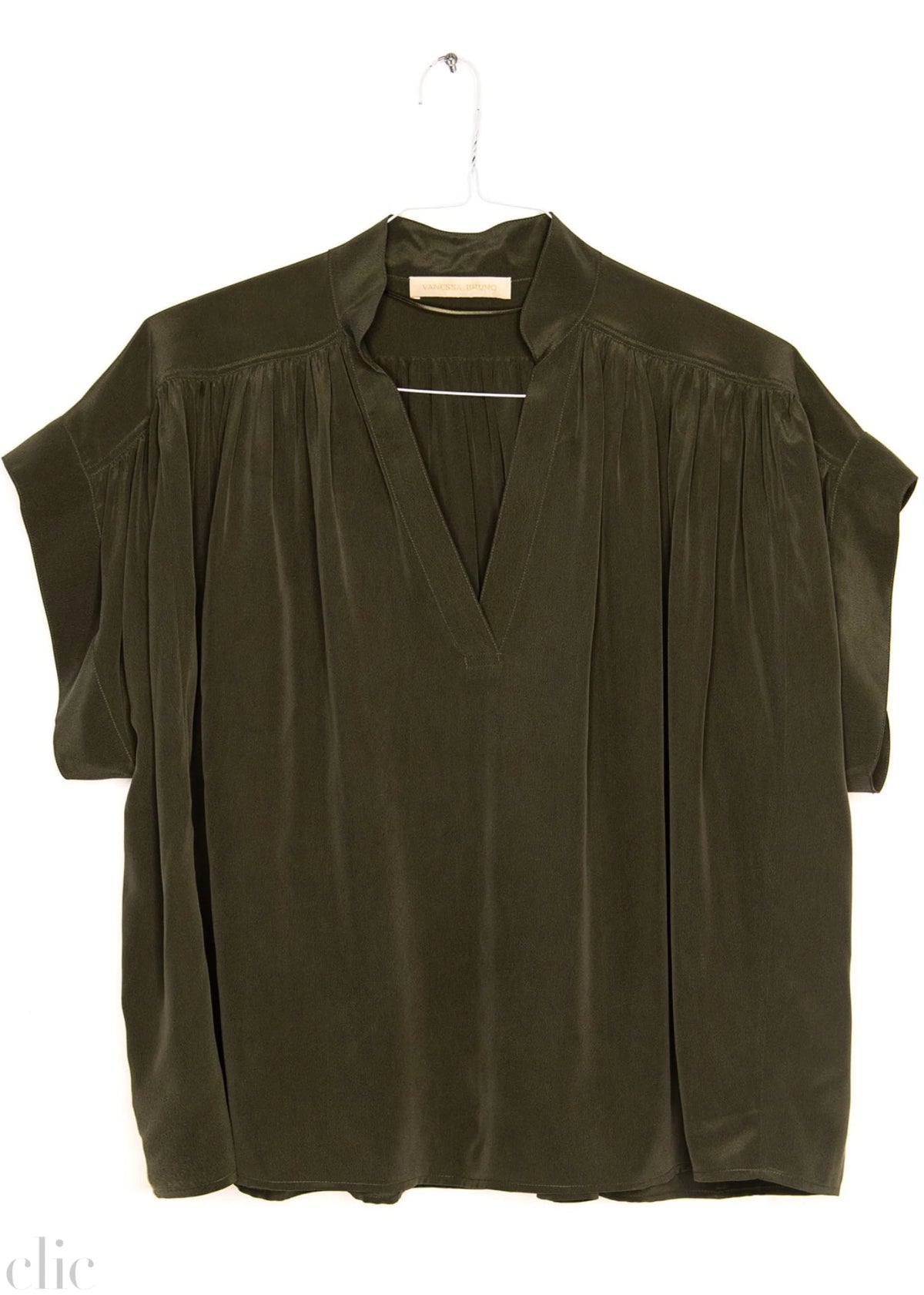 Cory Blouse in Khaki, from Vanessa Bruno