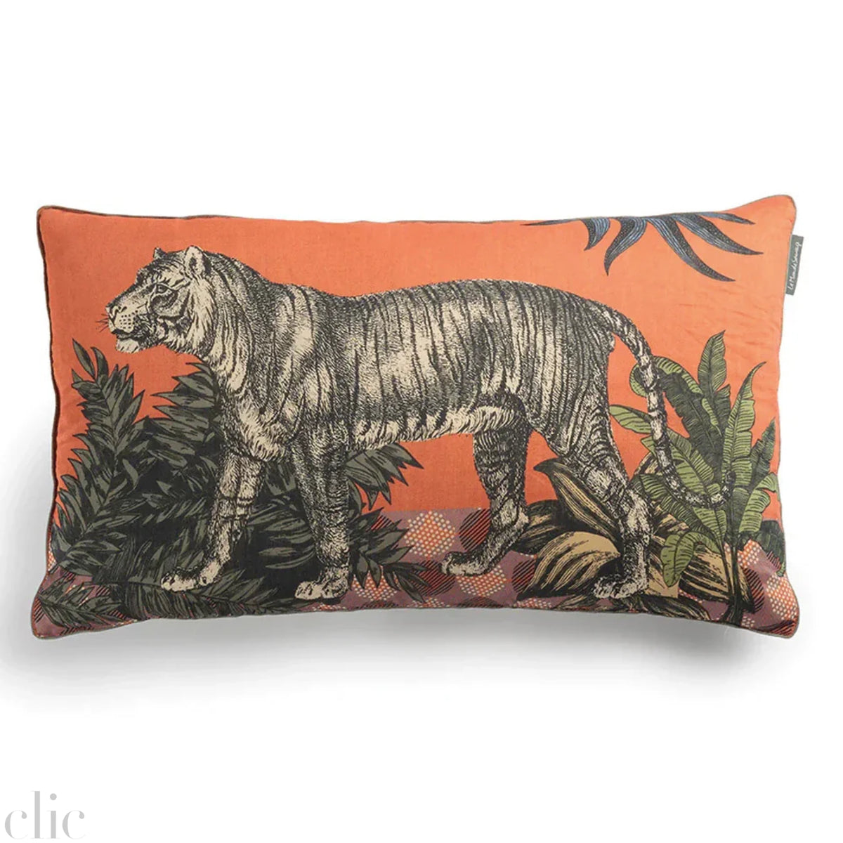 Large Bestiaire Sherkan Cushion