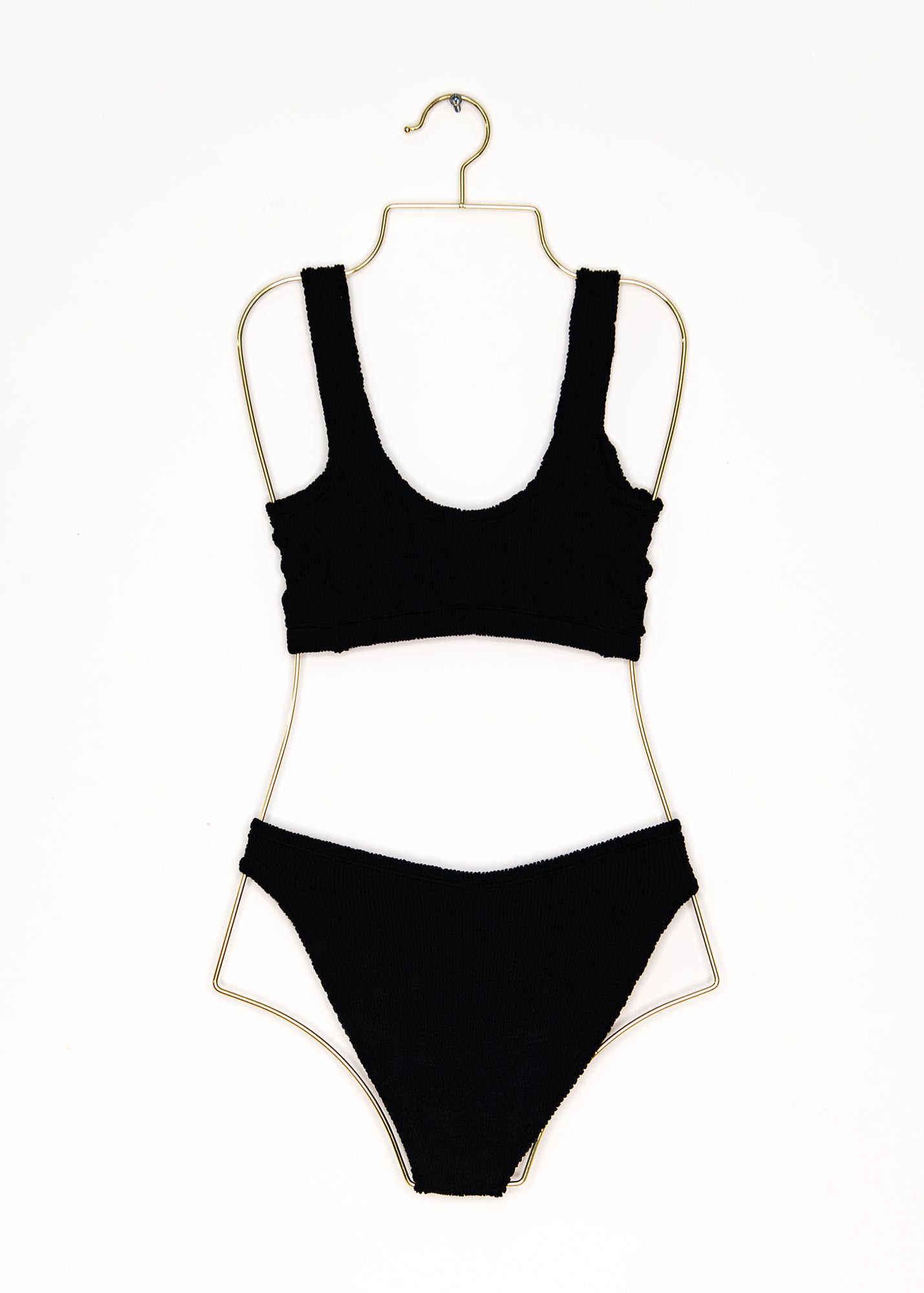 Coverage Juno Bikini in Black, from Hunza G