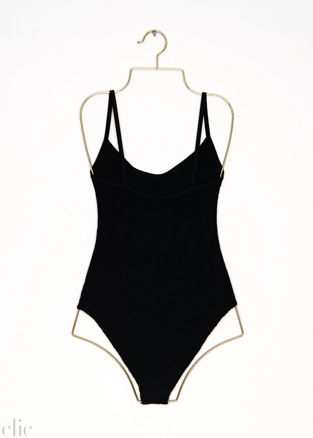 Coverage Pamela Swim in Black, from Hunza G