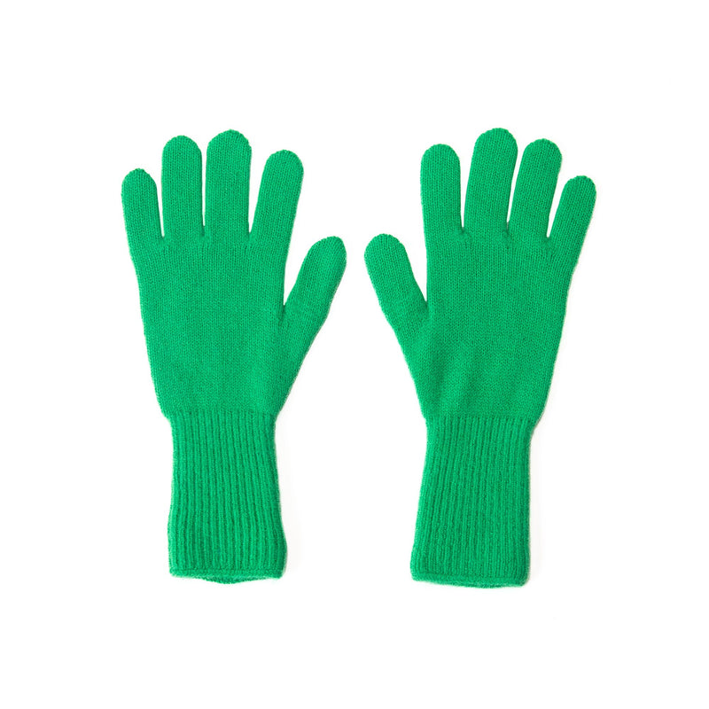 Cahmere Gloves in Bright Green, from Jumper 1234