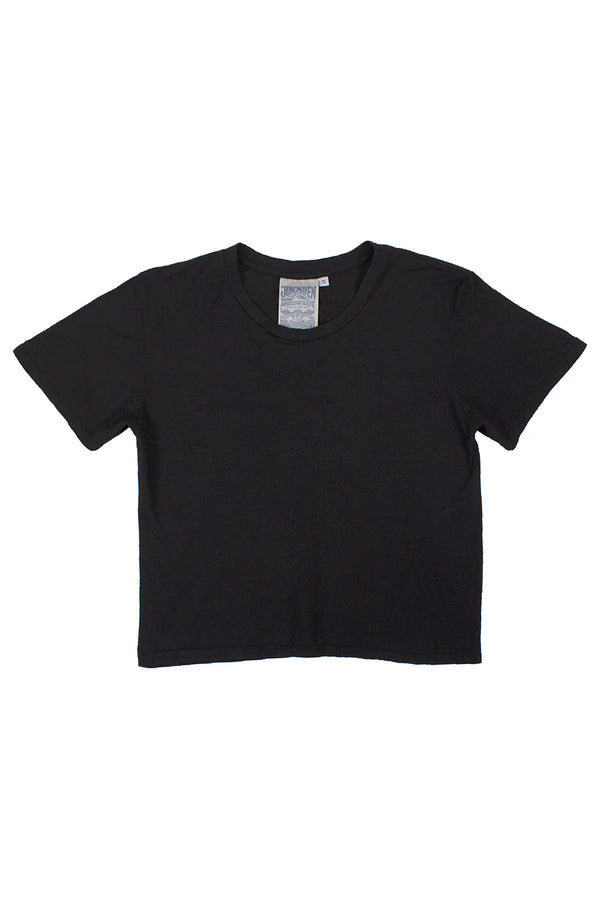 Cropped Ojai Tee in Black, from Jungmaven