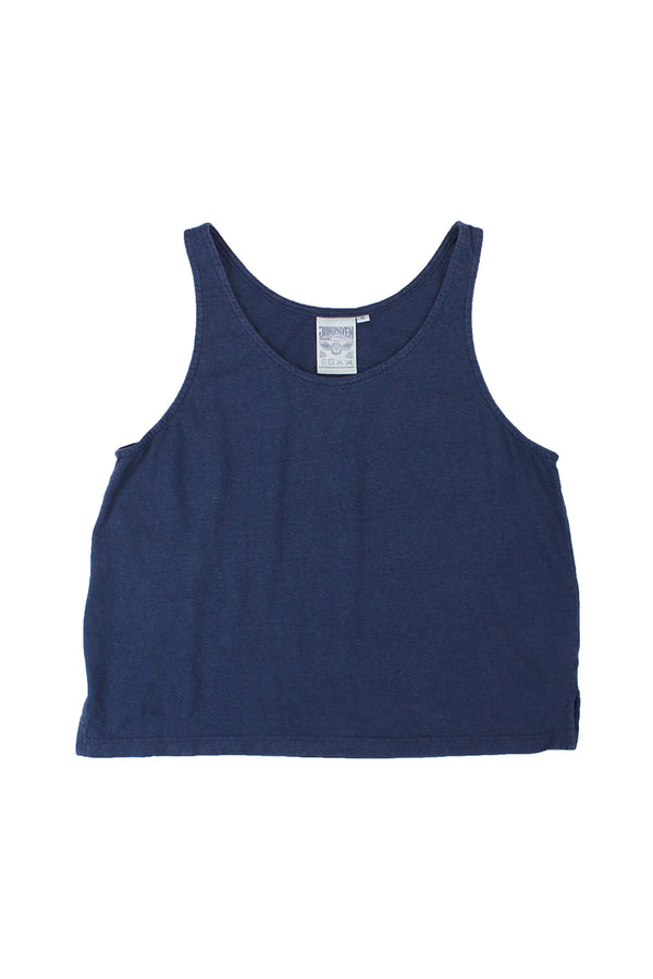 Cropped Tank in Navy, from Jungmaven