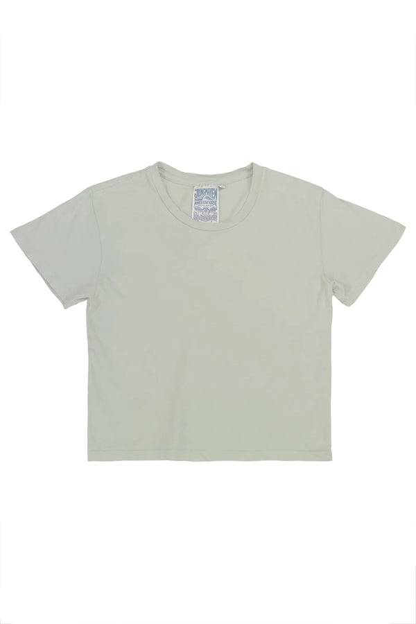 Cropped Ojai Tee in Agave Green, from Jungmaven