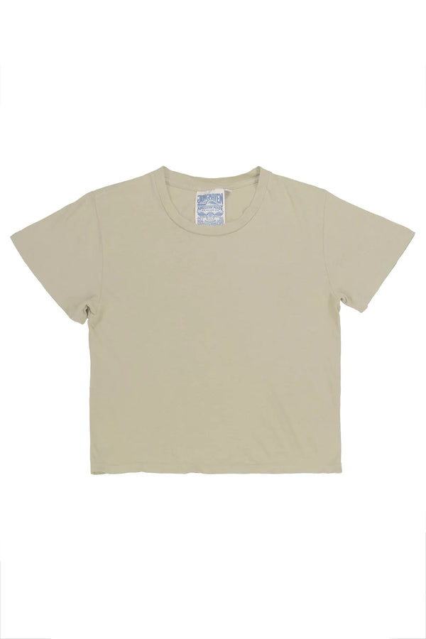 Cropped Ojai Tee in Desert Khaki, from Jungmaven