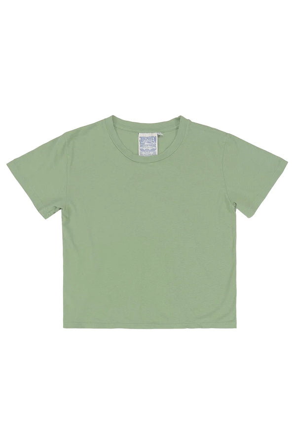 Cropped Ojai Tee in Pistachio, from Jungmaven