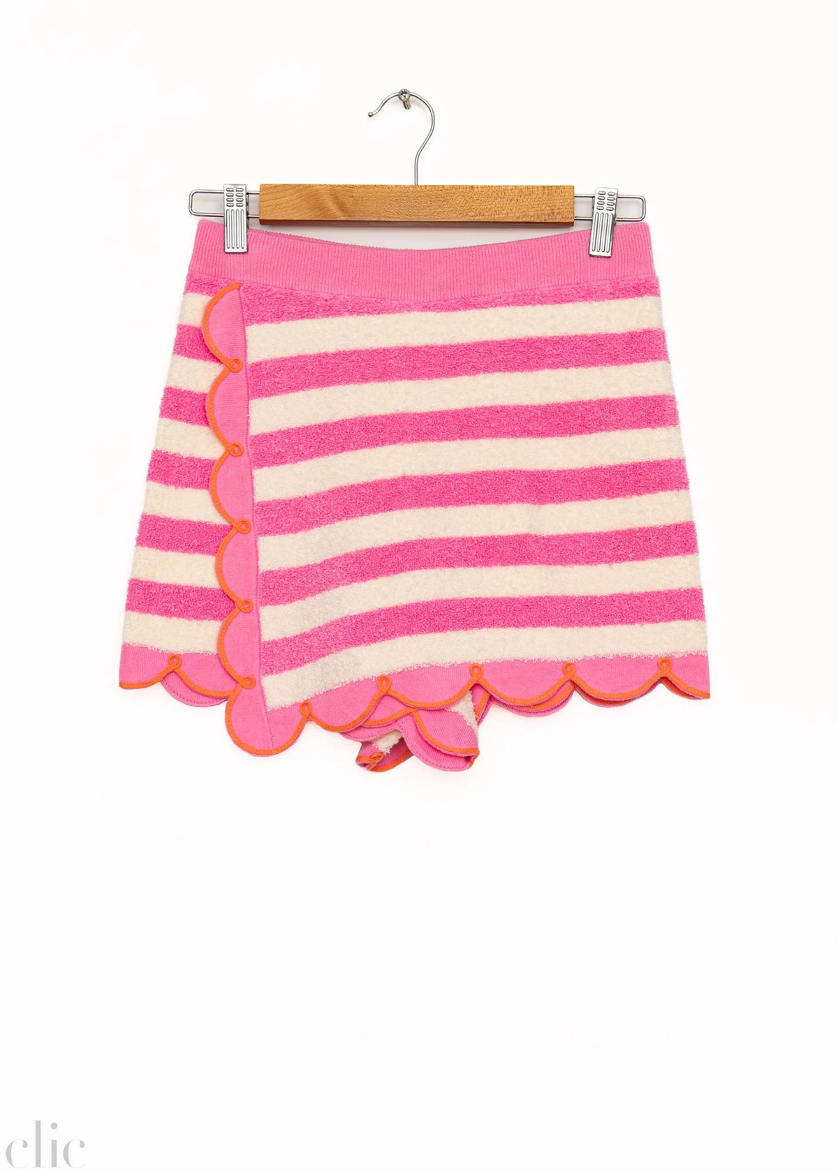 Cupcake Skort in Pink Towel Stripe, from Rachel Antonoff