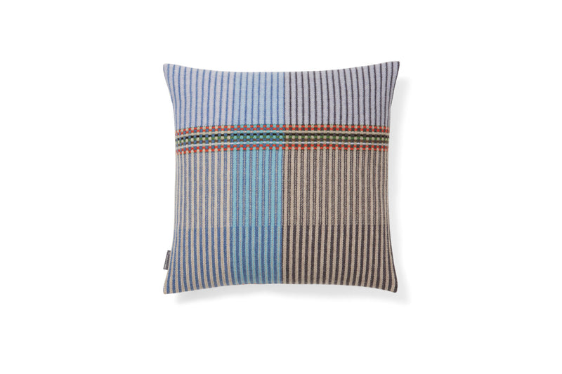 Wollstonecraft Pinstripe Cushion Cover in Pale, from Wallace Sewell