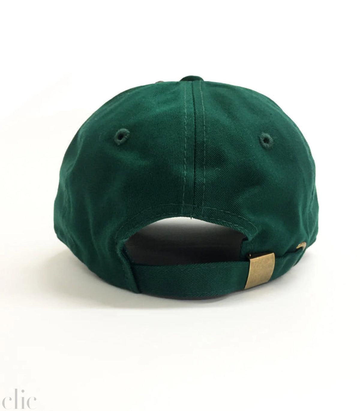 Golf Embroidered Dad Hat in Forest Green